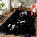 Tom Petty Music Monochrome Art Teppich, Teppiche - Outdoor Teppich, Teppich Wohnzimmer, Küchenteppich, Kinderzimmer, Modern