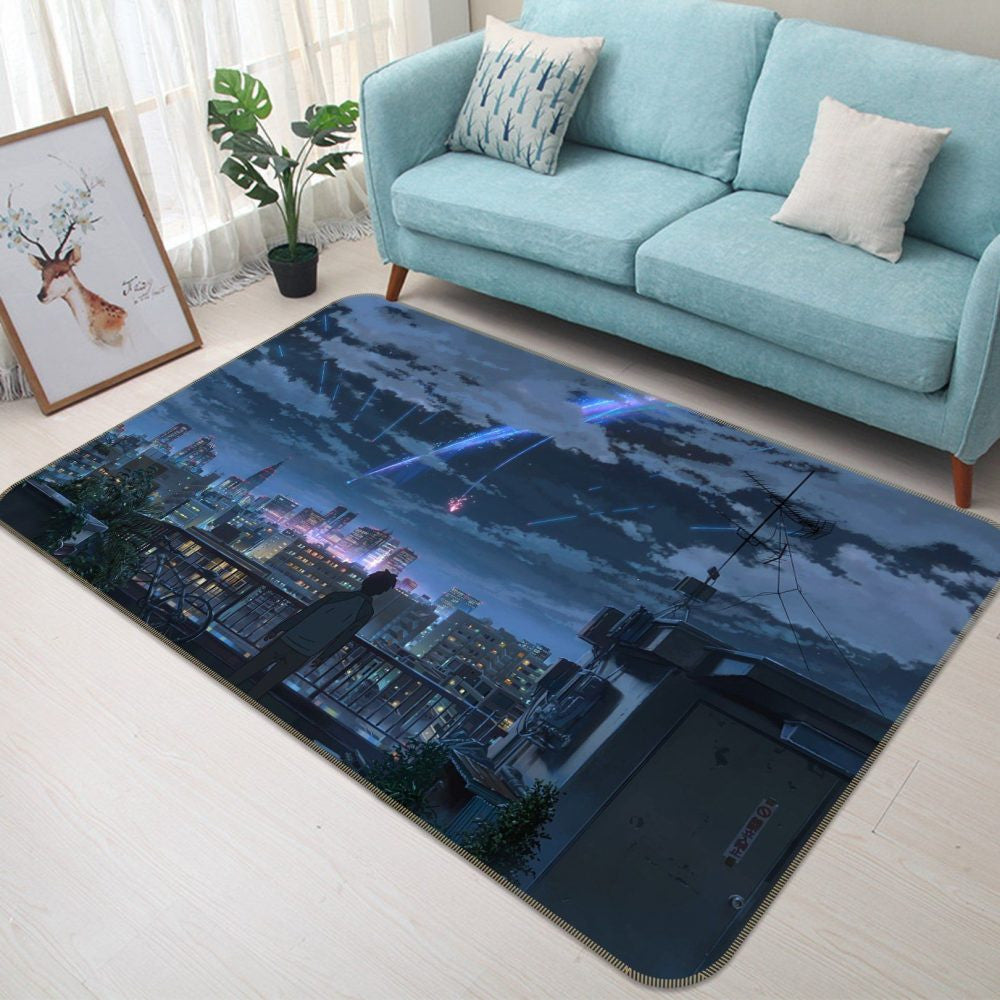Your Name Anime 5 Teppich, Teppiche - Outdoor Teppich, Teppich Wohnzimmer, Küchenteppich, Kinderzimmer, Modern