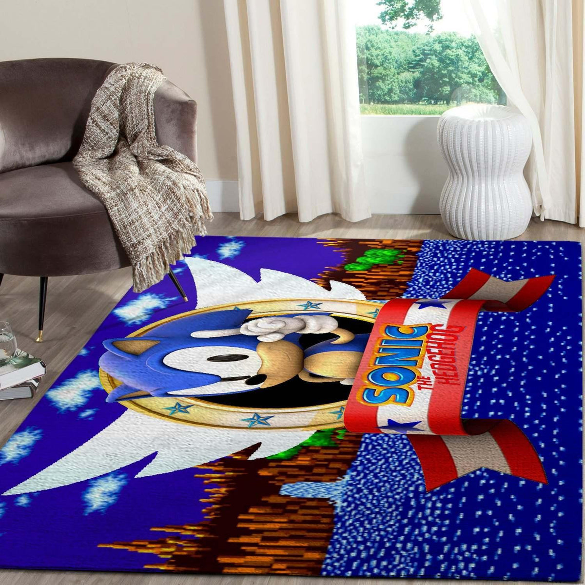 Game Lovers Sonic The Hedgehog Film teppich, teppiche - Spielliebhaber Sonic outdoor teppich, teppich wohnzimmer , Küchenteppich, kinderzimmer, modern