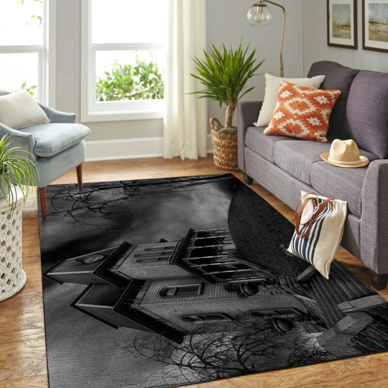 Psycho Halloween Teppich, Teppiche - Outdoor Teppich, Teppich Wohnzimmer, Küchenteppich, Kinderzimmer, Modern