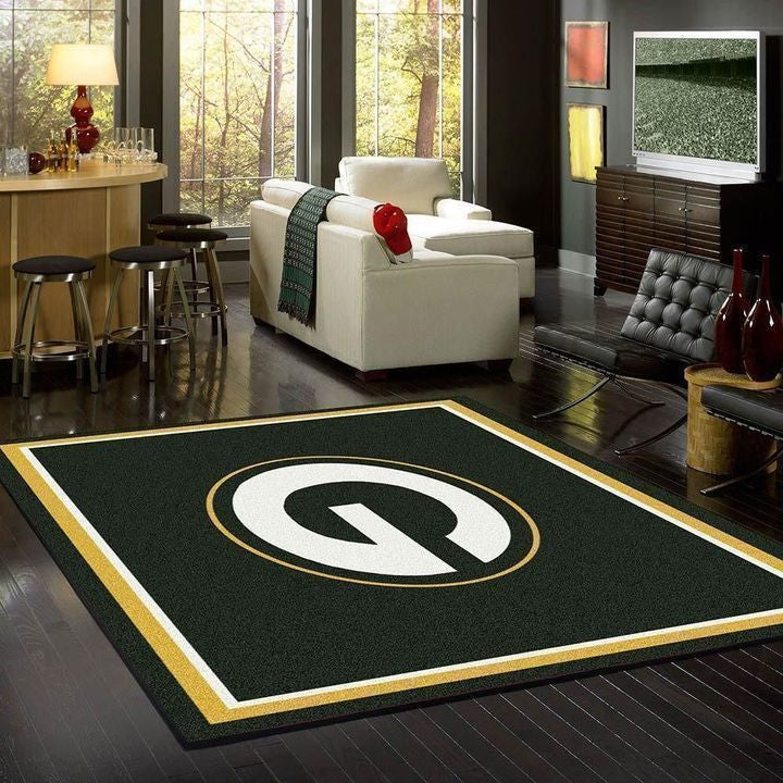 Green Bay Packers V1 teppich, teppiche - Bay Packer v1 outdoor teppich, teppich wohnzimmer , Küchenteppich, kinderzimmer, modern