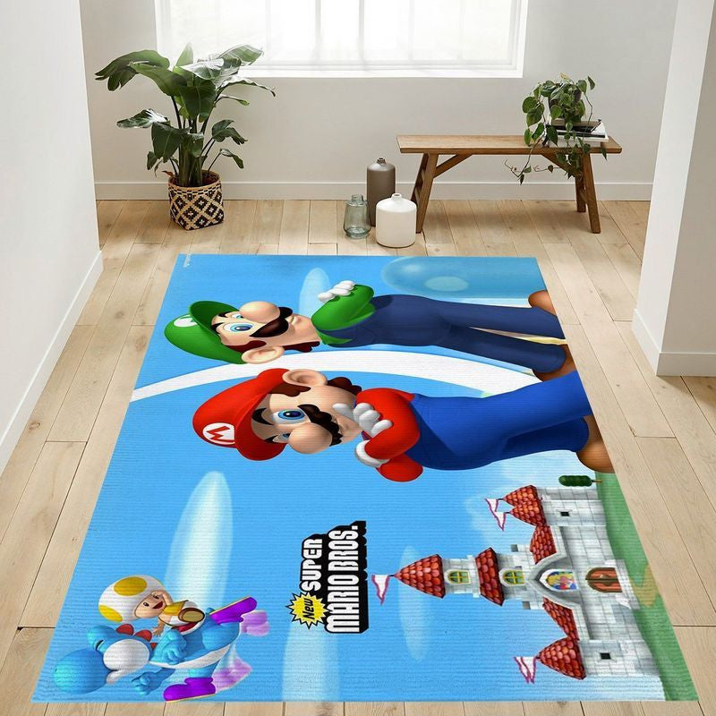 Super Mario 18 Teppich, Teppiche - Outdoor Teppich, Teppich Wohnzimmer, Küchenteppich, Kinderzimmer, Modern