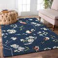 Bird Flower teppich, teppiche - Vogel Blume outdoor teppich, teppich wohnzimmer , Küchenteppich, kinderzimmer, modern