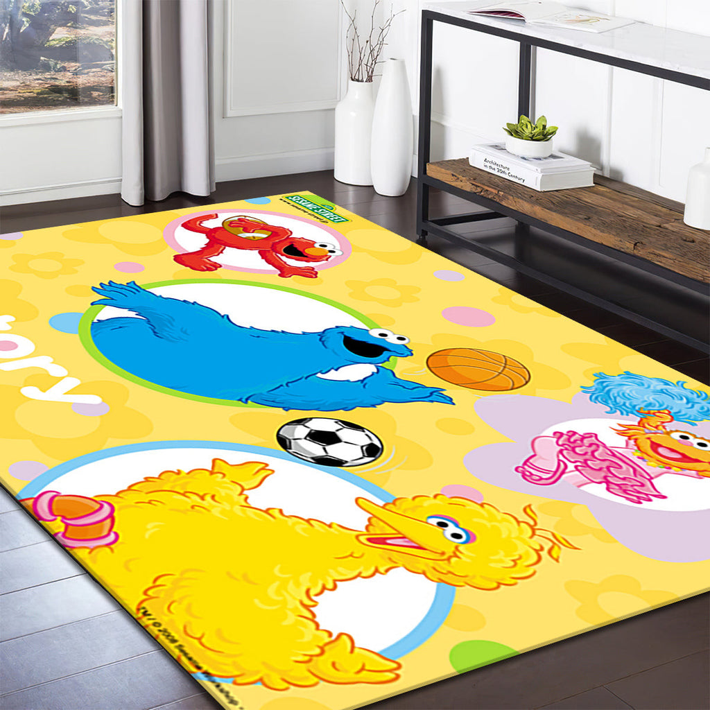 Sesame Street Learn teppich, teppiche - Sesamstraße lernen outdoor teppich, teppich wohnzimmer , Küchenteppich, kinderzimmer, modern