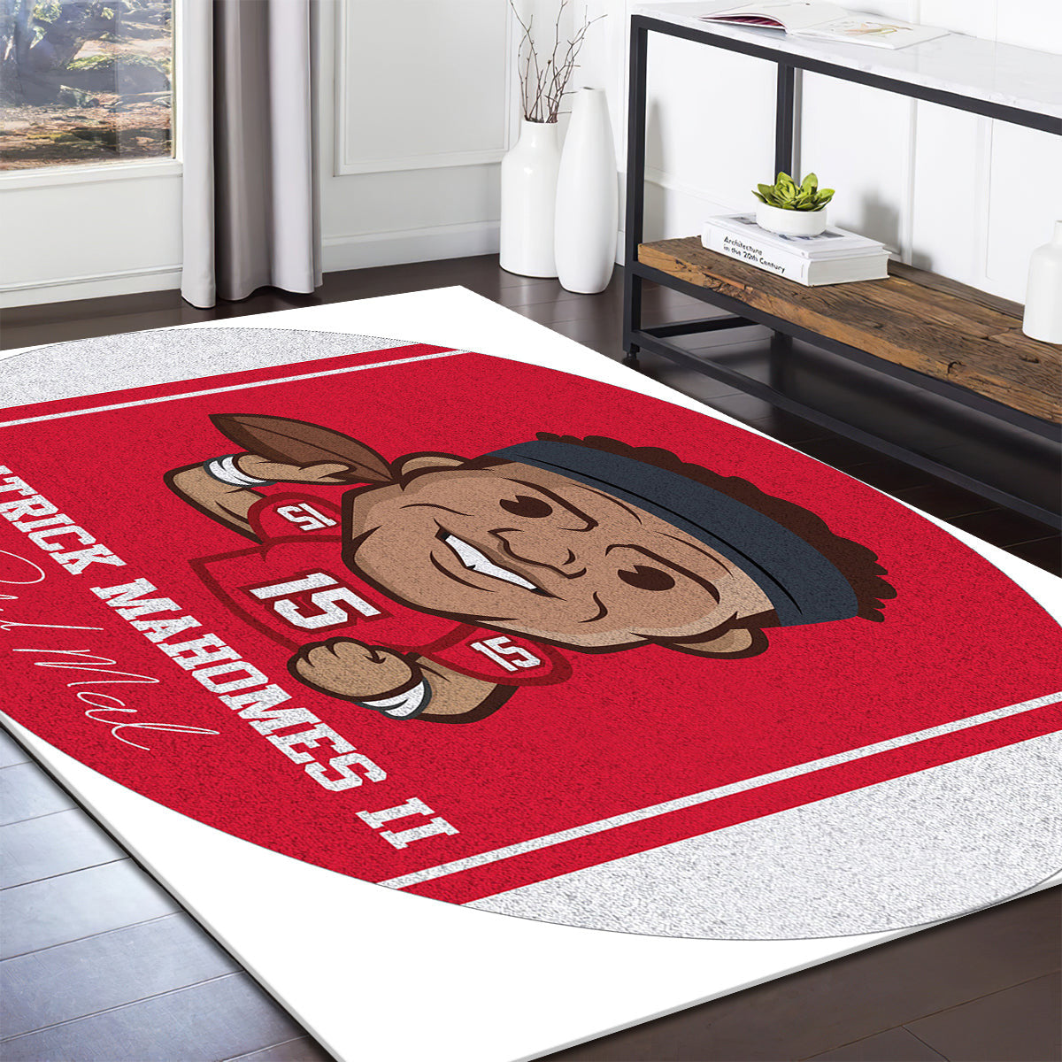 Patrick Mahomes Kansas City Chiefs teppich, teppiche - outdoor teppich, teppich wohnzimmer , Küchenteppich, kinderzimmer, modern