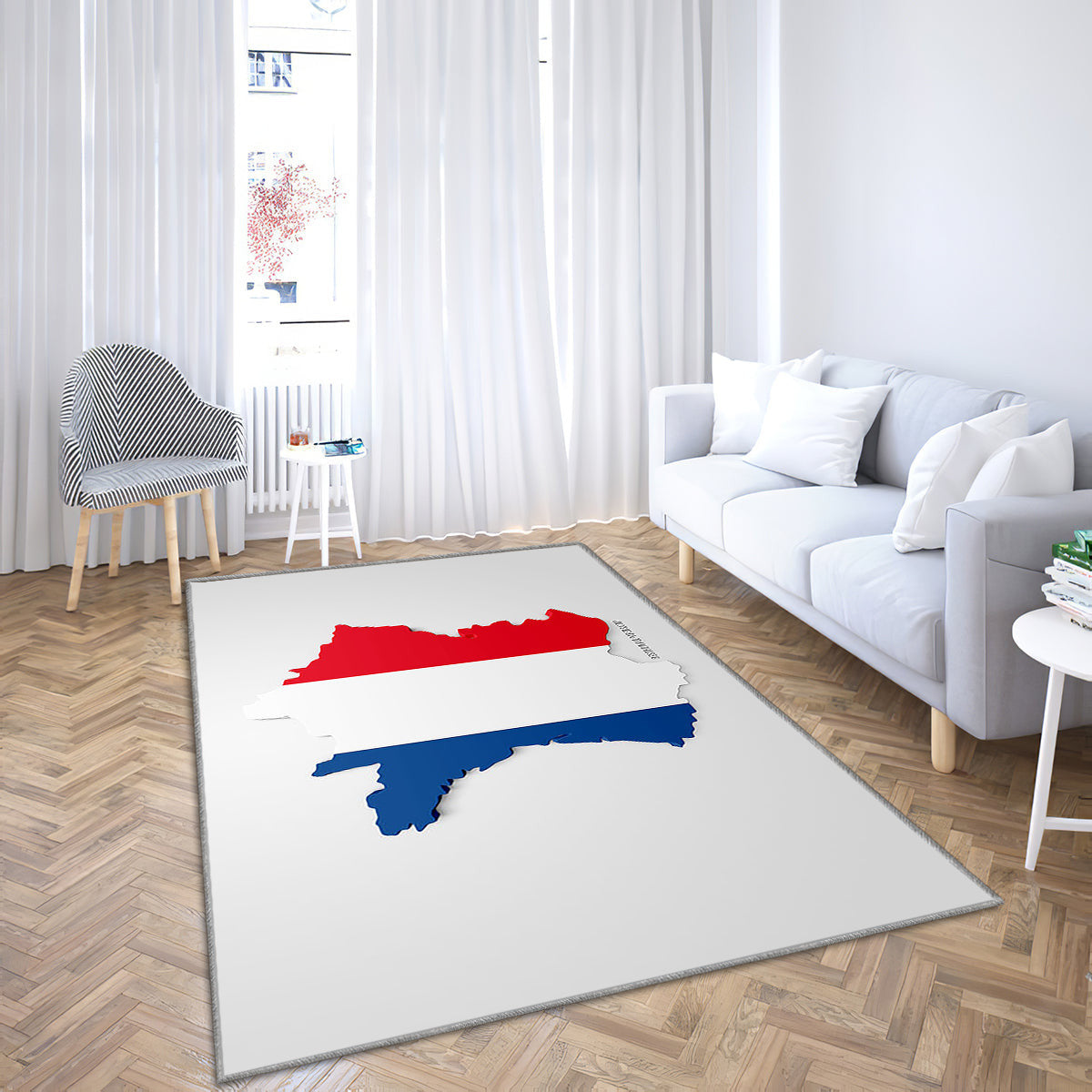 3D Flag Of France Teppich, Teppiche - Silhouettenkarte Von Frankreich Outdoor Teppich, Teppich Wohnzimmer, Küchenteppich, Kinderzimmer, Modern