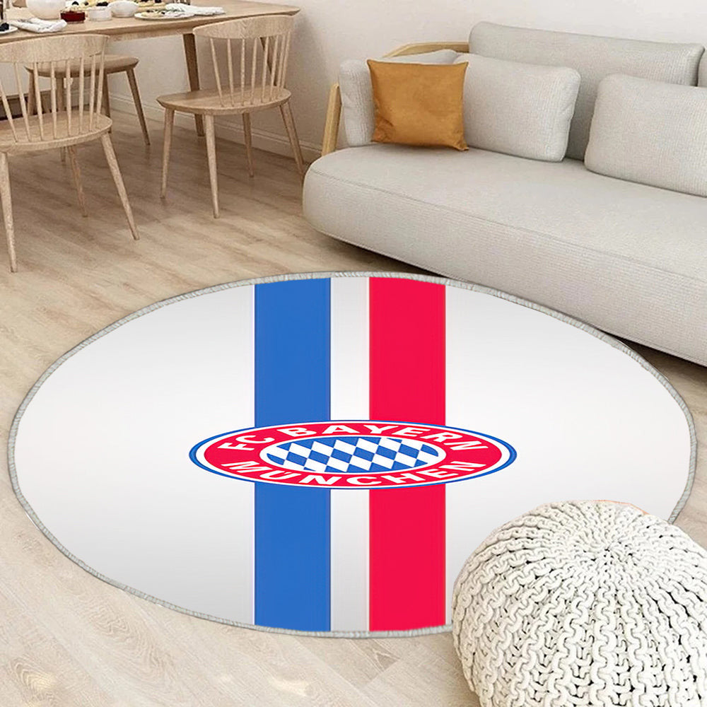 Fc Bayern München Teppich Rund, Teppiche - Fußball Outdoor Teppich Rund, Fcb Teppich Wohnzimmer, Carpet, Rug