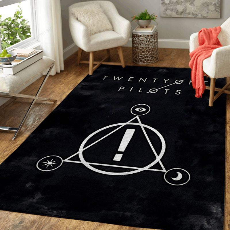 Twenty One Pilots Music Art Ii Teppich, Teppiche - Outdoor Teppich, Teppich Wohnzimmer, Küchenteppich, Kinderzimmer, Modern