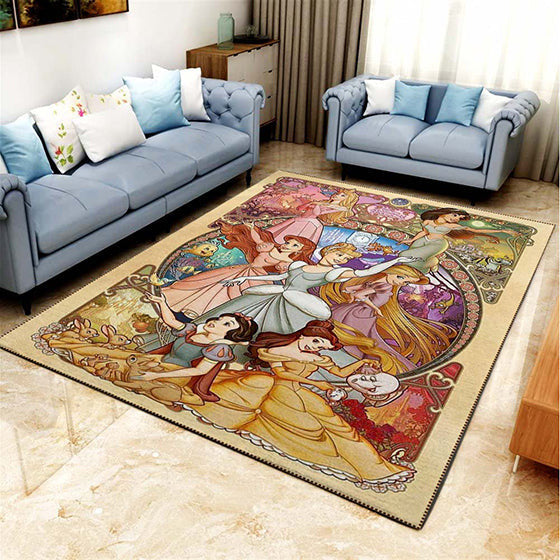 Prinzessin Von Disney teppich, teppiche - outdoor teppich, teppich wohnzimmer, Küchenteppich, kinderzimmer, modern