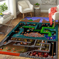Super Mario Bros. The Pit teppich, teppiche - outdoor teppich, teppich wohnzimmer, Küchenteppich, kinderzimmer, modern
