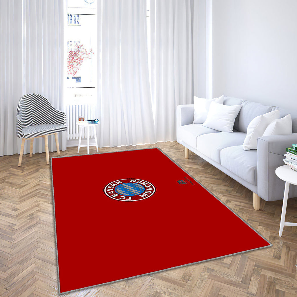 Fc Bayern Munich Teppich, Teppiche - Rot Outdoor Teppich, Teppich Wohnzimmer, Küchenteppich, Kinderzimmer, Modern