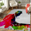 Thelonious Watercolor Music Art Teppich, Teppiche - Outdoor Teppich, Teppich Wohnzimmer, Küchenteppich, Kinderzimmer, Modern