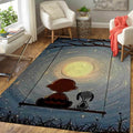 Snoopy 3 Teppich, Teppiche - Outdoor Teppich, Teppich Wohnzimmer, Küchenteppich, Kinderzimmer, Modern