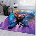 Spider Man Peter Parker Web Slinging Teppich, Teppiche - Outdoor Teppich, Teppich Wohnzimmer, Küchenteppich, Kinderzimmer, Modern