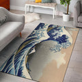 Great Wave Off Kanagawa teppich, teppiche - outdoor teppich, teppich wohnzimmer, Küchenteppich, kinderzimmer, modern
