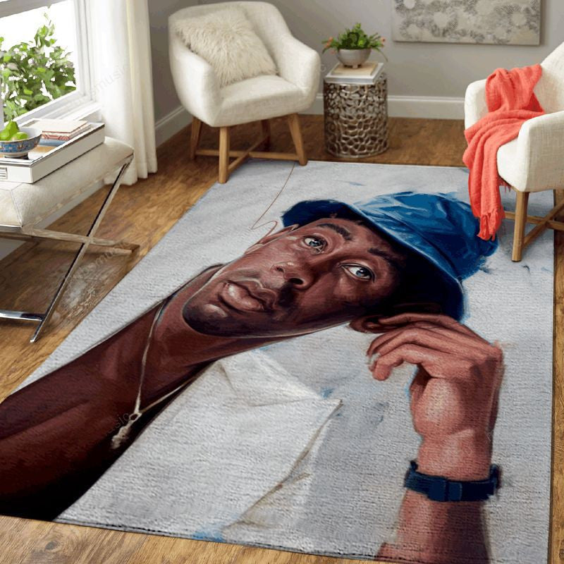 Tyler The Creator Music Art Teppich, Teppiche - Outdoor Teppich, Teppich Wohnzimmer, Küchenteppich, Kinderzimmer, Modern