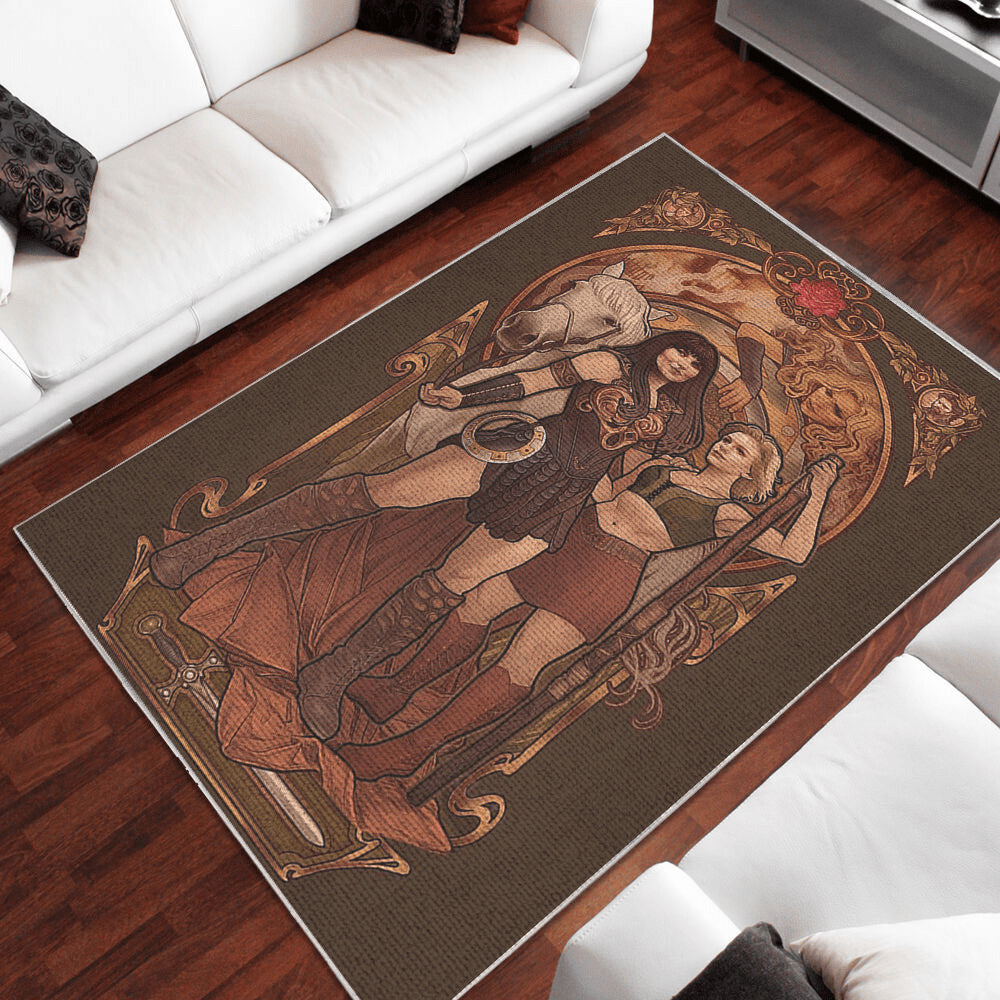 Xena Warrior Princess teppich, teppiche - outdoor teppich, teppich wohnzimmer, Küchenteppich, kinderzimmer, modern