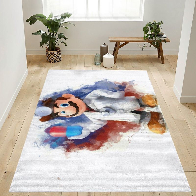 Super Mario 64 Teppich, Teppiche - Outdoor Teppich, Teppich Wohnzimmer, Küchenteppich, Kinderzimmer, Modern