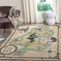Peter Pan Neverland Map Disney Inspired teppich, teppiche - outdoor teppich, teppich wohnzimmer, Küchenteppich, kinderzimmer, modern