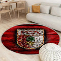 Augsburger Fc Teppich Rund, Teppiche - Feurig Outdoor Teppich Rund, Bundesliga Teppich Wohnzimmer, Carpet, Rug