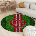 Fsv Mainz 05 Deutscher Fußballverein Teppich Rund, Teppiche - Fußballrasen Outdoor Teppich Rund, Teppich Wohnzimmer, Carpet, Rug