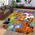 Scooby Doo Karikatur Netzwerk Teppich, Teppiche - Outdoor Teppich, Teppich Wohnzimmer, Küchenteppich, Kinderzimmer, Modern