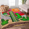 Cactus teppich, teppiche - Kaktus outdoor teppich, teppich wohnzimmer , Küchenteppich, kinderzimmer, modern