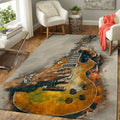 Slashs Electric Guitar Iconic Guitars Art Teppich, Teppiche - Outdoor Teppich, Teppich Wohnzimmer, Küchenteppich, Kinderzimmer, Modern