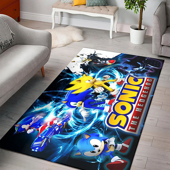 Sonic The Hedgehog Film 19 teppich, teppiche - outdoor teppich, teppich wohnzimmer, Küchenteppich, kinderzimmer, modern