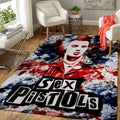 Sex Pistols Music Band 4 Teppich, Teppiche - Outdoor Teppich, Teppich Wohnzimmer, Küchenteppich, Kinderzimmer, Modern