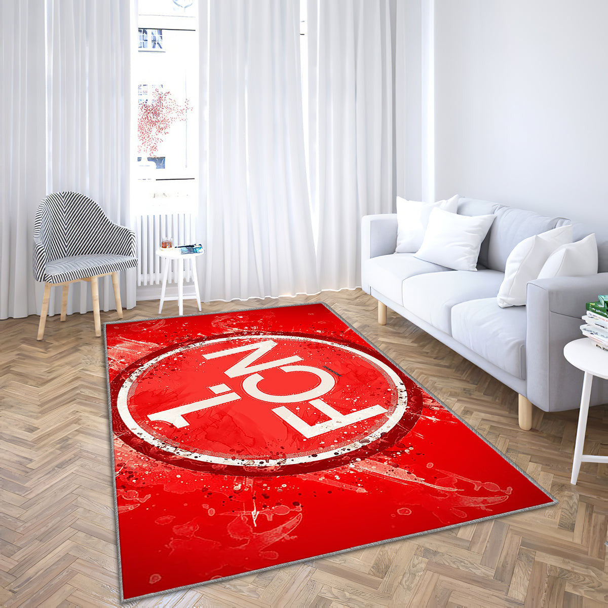 Fc Nurnberg Paint Art Teppich, Teppiche - Emblem Outdoor Teppich, Teppich Wohnzimmer, Küchenteppich, Kinderzimmer, Modern