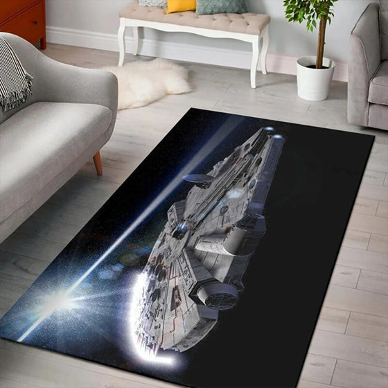 Star Wars x Flugel Raumschiff teppich, teppiche - outdoor teppich, teppich wohnzimmer, Küchenteppich, kinderzimmer, modern
