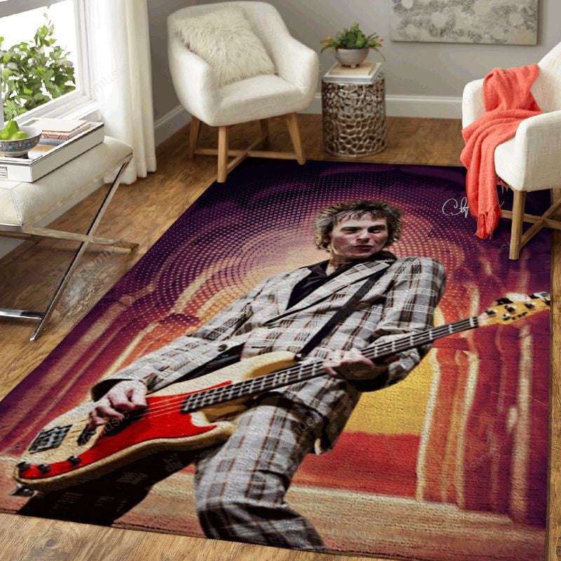 Tommy Stinson Music Art1002 Teppich, Teppiche - Outdoor Teppich, Teppich Wohnzimmer, Küchenteppich, Kinderzimmer, Modern