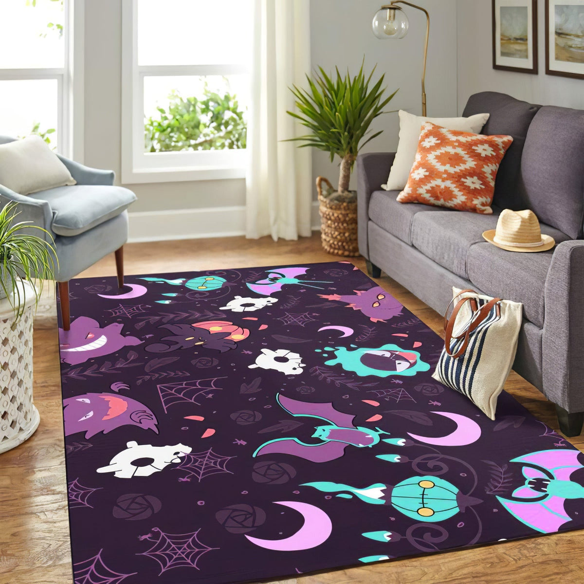 Pokemon Ghost teppich, teppiche - Pokémon Geist outdoor teppich, teppich wohnzimmer , Küchenteppich, kinderzimmer, modern