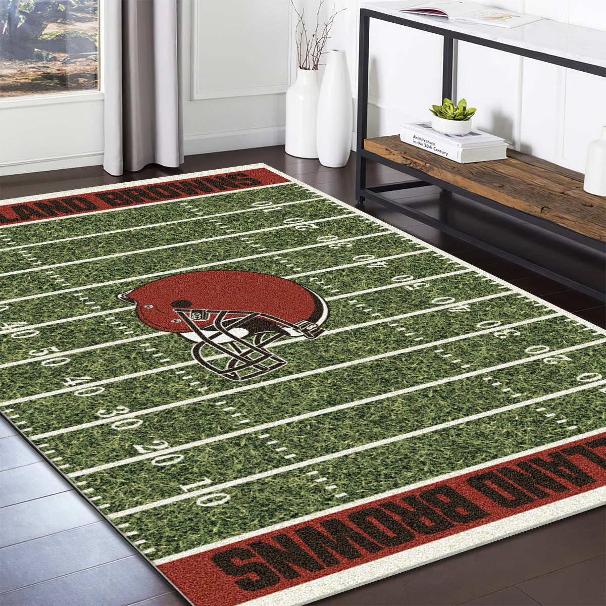 Cleveland Browns Imperial teppich, teppiche - braun outdoor teppich, teppich wohnzimmer , Küchenteppich, kinderzimmer, modern