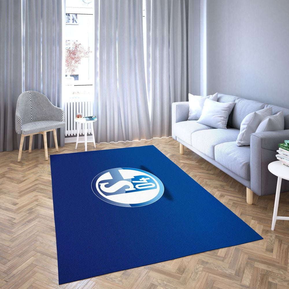 Schalke 04 LieblingsFußballverein 7 Teppich, Teppiche - Outdoor Teppich, Teppich Wohnzimmer, Küchenteppich, Kinderzimmer, Modern