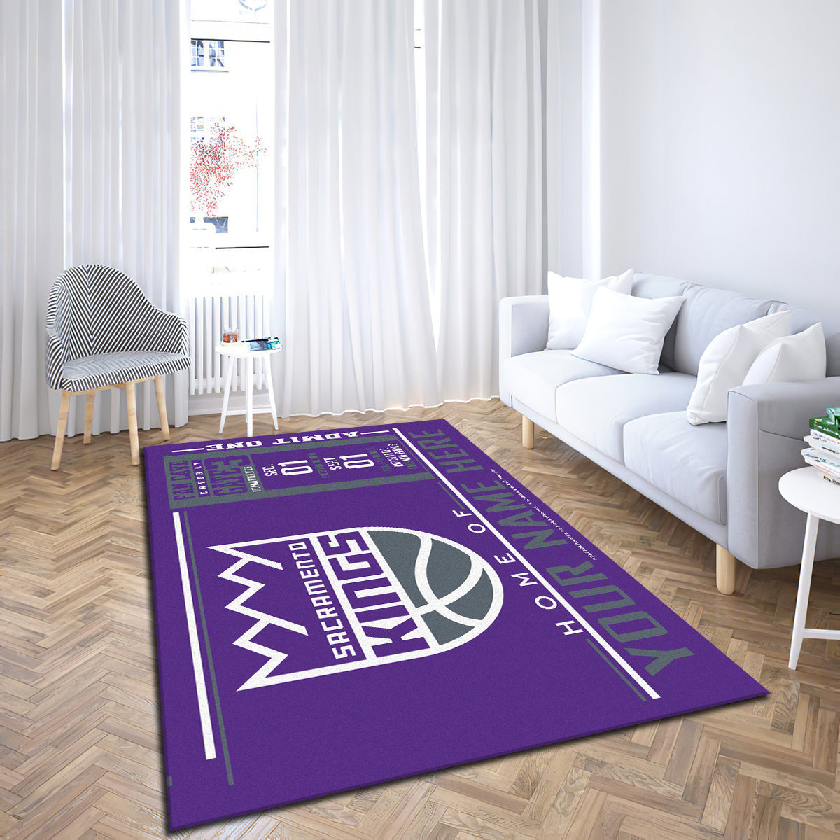 Sacramento Kings teppich, teppiche - outdoor teppich, teppich wohnzimmer , Küchenteppich, kinderzimmer, modern