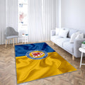Eintracht Braunschweig FC Seidenflagge Teppich, Teppiche - Deutscher Fußballverein Outdoor-Teppich, Wohnzimmerteppich, Küchenteppich, Kinderzimmer, Modern