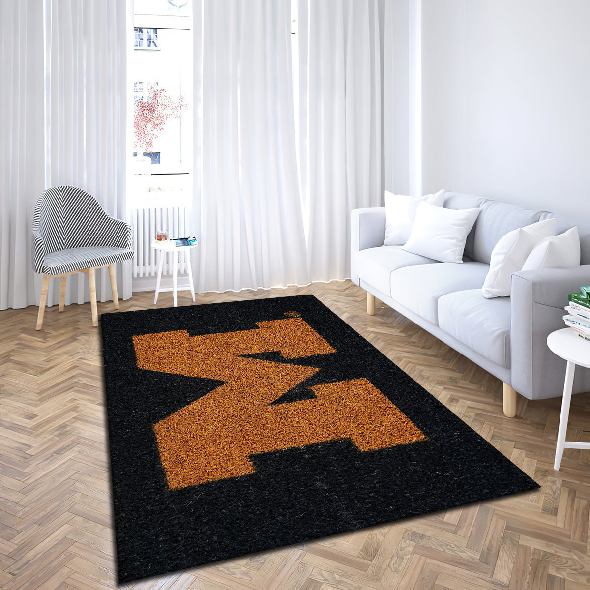 Michigan Wolverines Team Colors teppich, teppiche - Wolverines outdoor teppich, teppich wohnzimmer , Küchenteppich, kinderzimmer, modern
