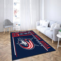 Columbus Blue Jackets teppich, teppiche - Kolumbusblaue Jacken outdoor teppich, teppich wohnzimmer , Küchenteppich, kinderzimmer, modern