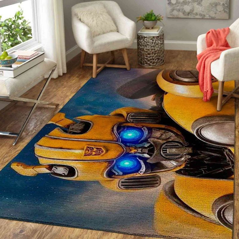 Transformer Bumblebee Teppich, Teppiche - Outdoor Teppich, Teppich Wohnzimmer, Küchenteppich, Kinderzimmer, Modern