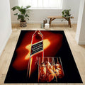 Johnnie Walker Black Label 1 teppich, teppiche - outdoor teppich, teppich wohnzimmer, Küchenteppich, kinderzimmer, modern