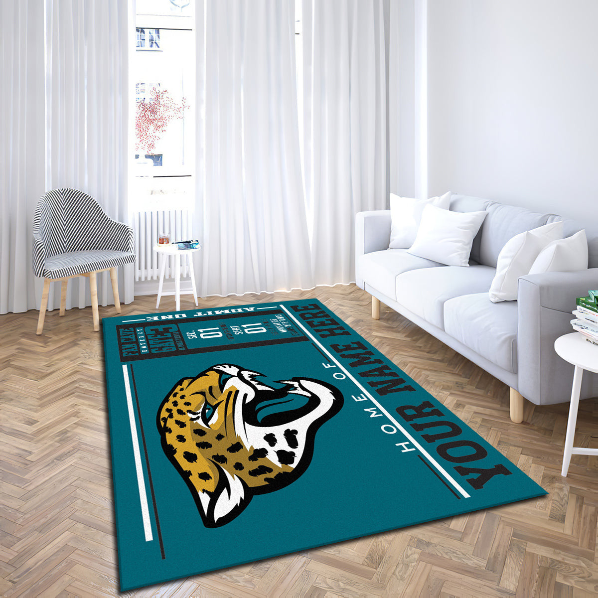 Jacksonville Jaguars teppich, teppiche - Jaguare outdoor teppich, teppich wohnzimmer , Küchenteppich, kinderzimmer, modern