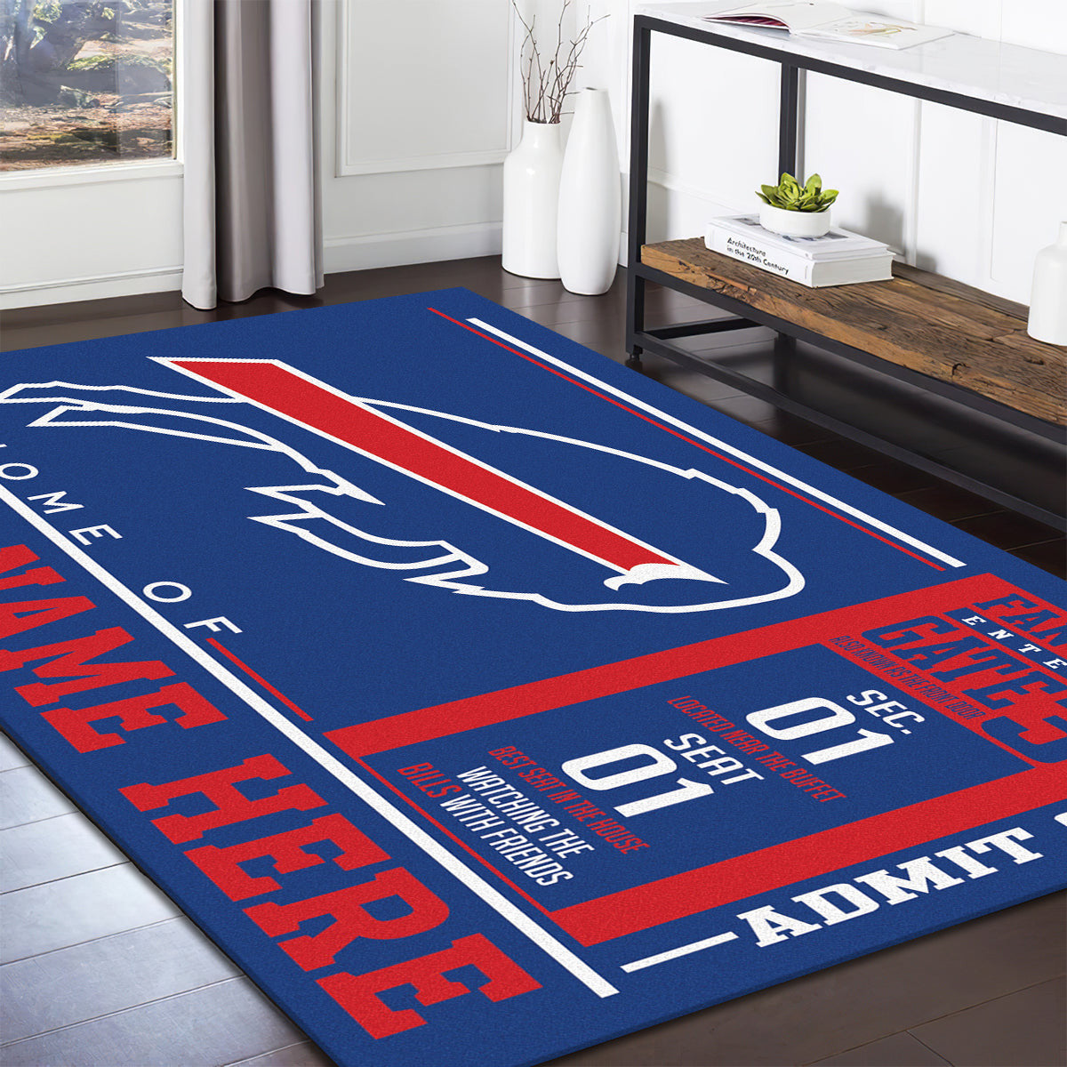 Buffalo Bills teppich, teppiche - Büffelschnäbel outdoor teppich, teppich wohnzimmer , Küchenteppich, kinderzimmer, modern