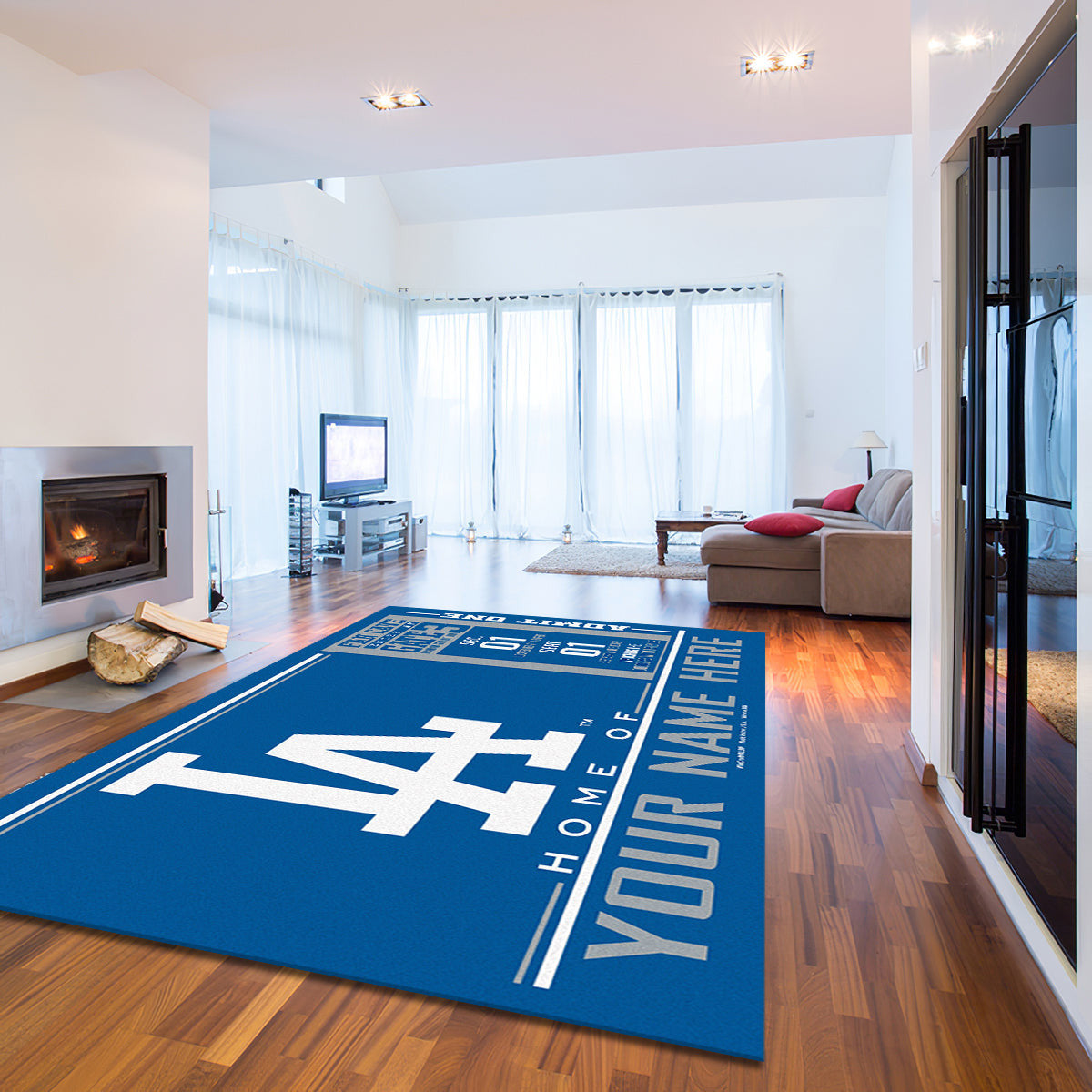 Los Angeles Dodgers teppich, teppiche - outdoor teppich, teppich wohnzimmer , Küchenteppich, kinderzimmer, modern