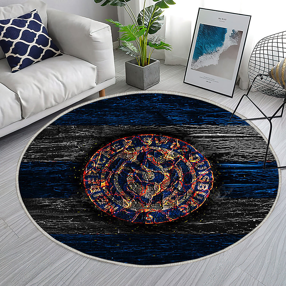 Fc Duisburg Teppich Rund, Teppiche - Feuer Outdoor Teppich Rund, Bundesliga 2 Teppich Wohnzimmer, Carpet, Rug
