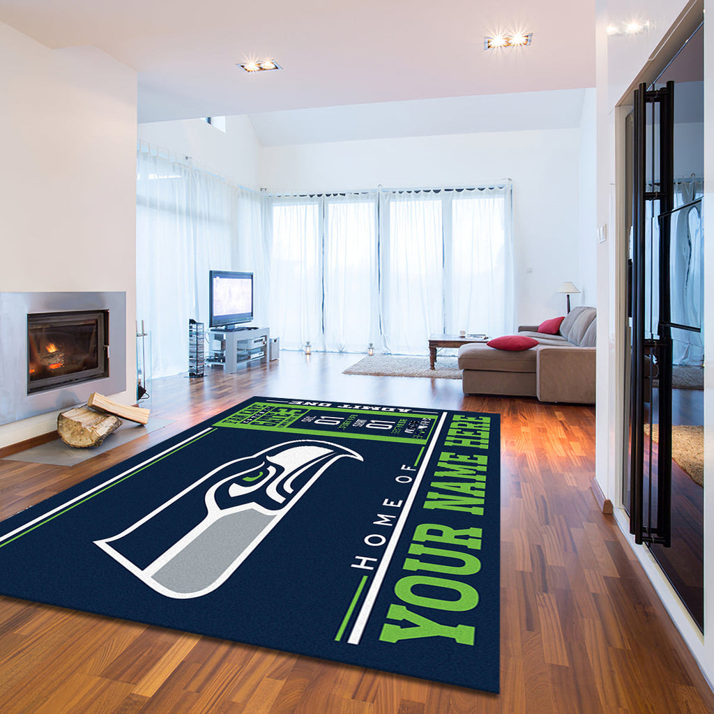 Seattle Seahawks teppich, teppiche - outdoor teppich, teppich wohnzimmer , Küchenteppich, kinderzimmer, modern