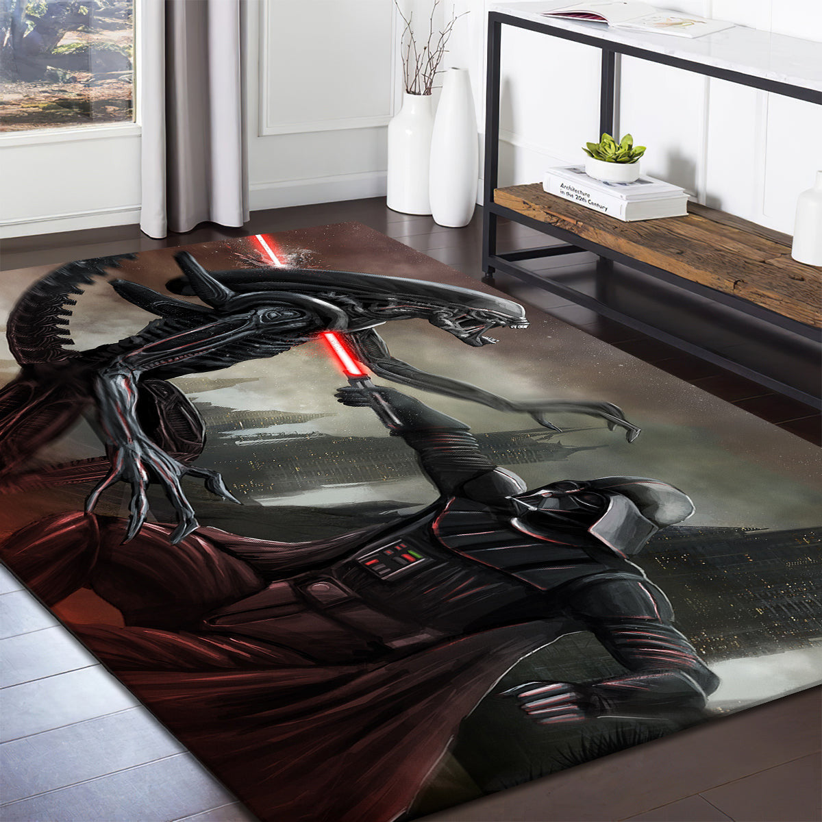 Aliens Vs Darth Vader Star Wars teppich, teppiche - Außerirdische gegen outdoor teppich, teppich wohnzimmer , Küchenteppich, kinderzimmer, modern