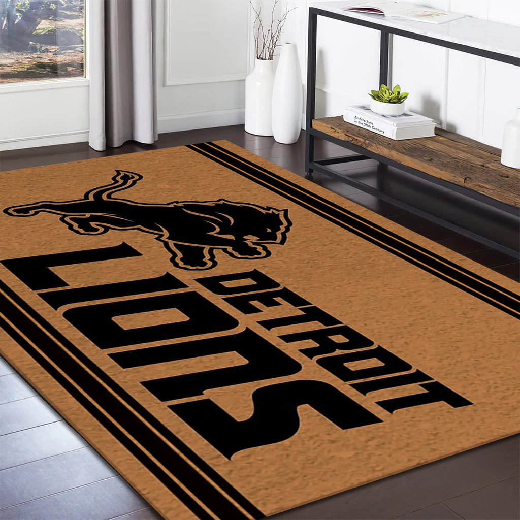 Detroit Lions Logo Turf teppich, teppiche - Löwen Rasen outdoor teppich, teppich wohnzimmer , Küchenteppich, kinderzimmer, modern
