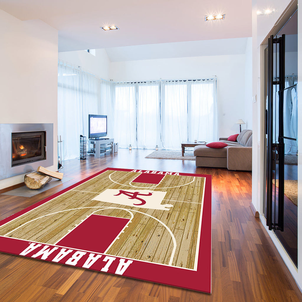 Alabama Crimson Tide Imperial Courtside teppich, teppiche - outdoor teppich, teppich wohnzimmer , Küchenteppich, kinderzimmer, modern